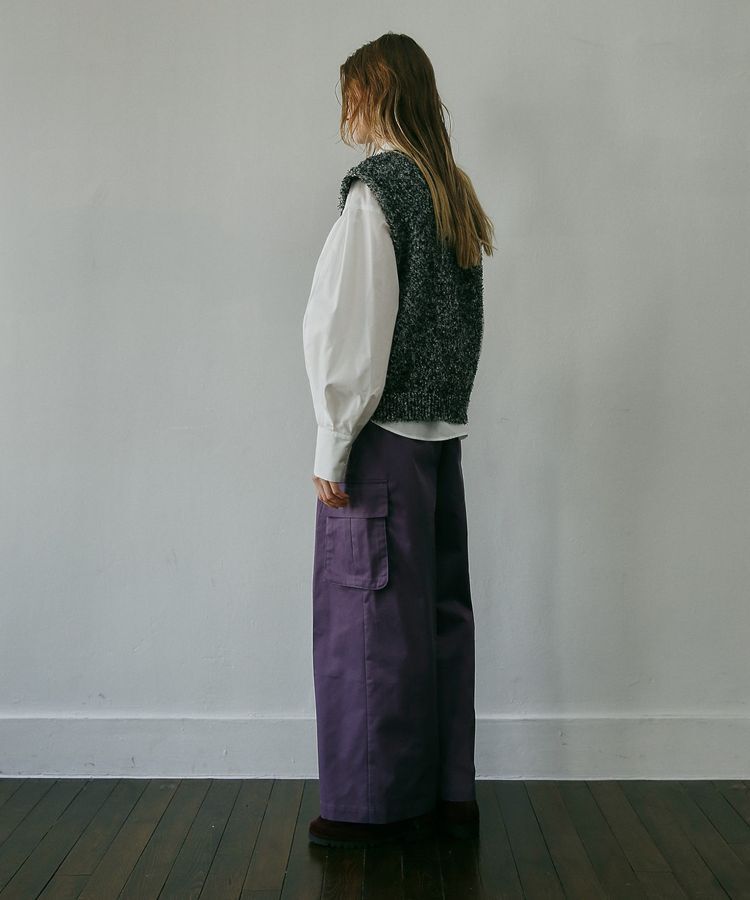 GARAGE OF GOOD CLOTHING「ファンシーヤンツィード風ベスト」|ベスト・ジレ|