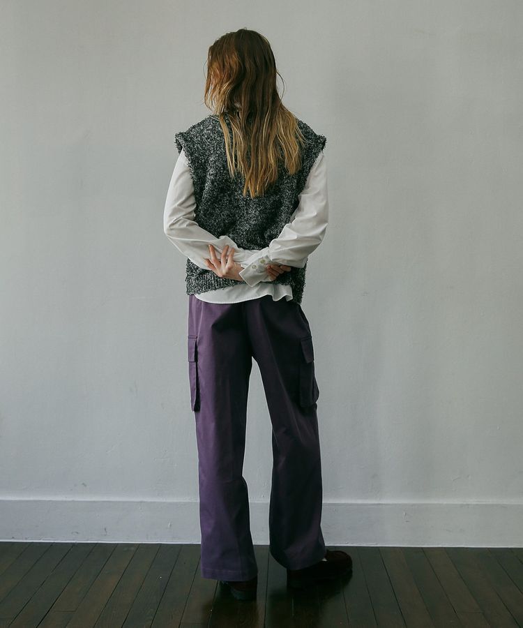 GARAGE OF GOOD CLOTHING「ファンシーヤンツィード風ベスト」|ベスト・ジレ|