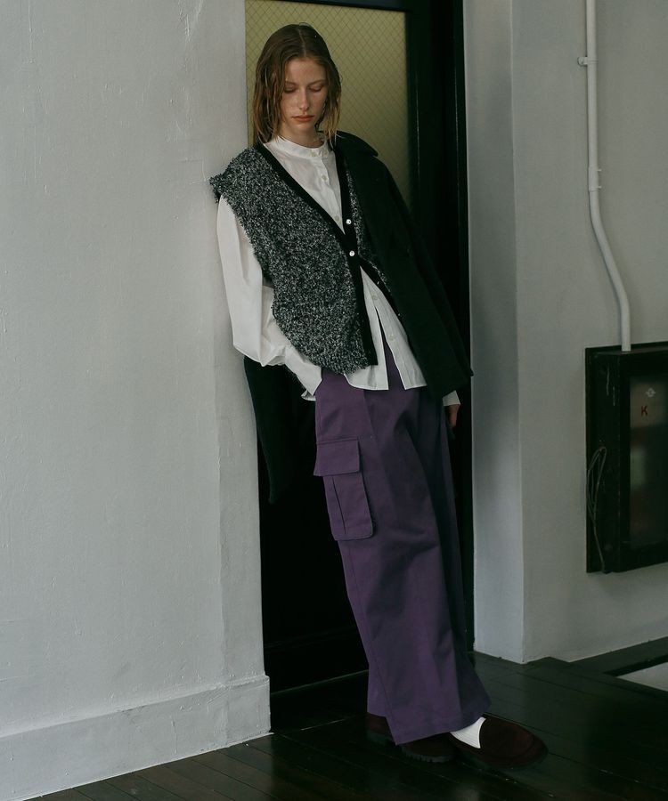 GARAGE OF GOOD CLOTHING「ファンシーヤンツィード風ベスト」|ベスト・ジレ|