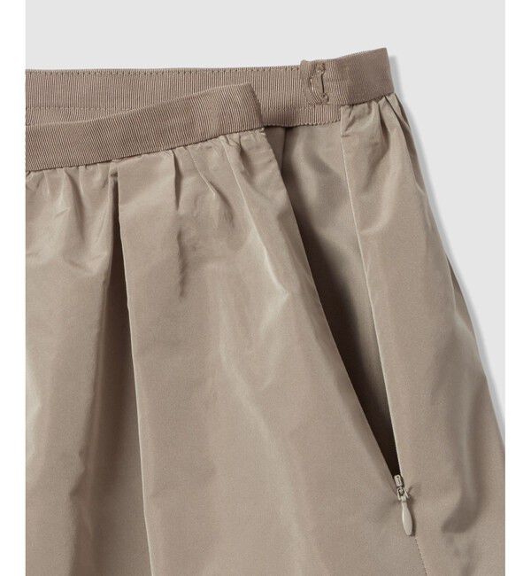 LOULOU WILLOUGHBY「【LOULOU WILLOUGHBY】タフタギャザースカート」|スカート|