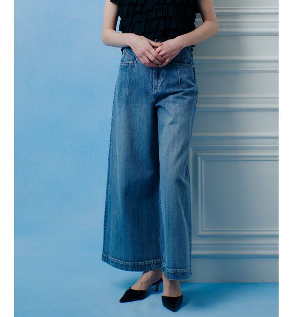 LOULOU WILLOUGHBY「◇【LOULOU WILLOUGHBY】デニムバギーパンツ」|デニム|