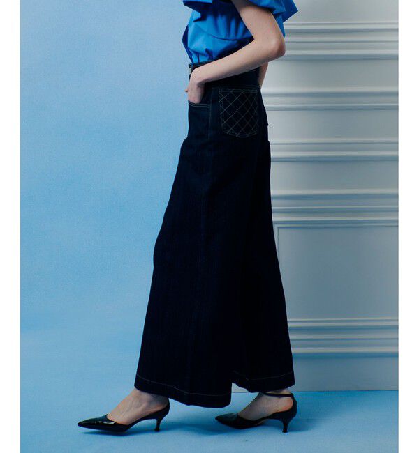 LOULOU WILLOUGHBY「◇【LOULOU WILLOUGHBY】デニムバギーパンツ」|デニム|