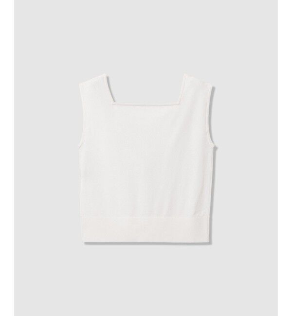 LOULOU WILLOUGHBY「【LOULOU WILLOUGHBY】CHERRYビジュータンク」|ニット・セーター|