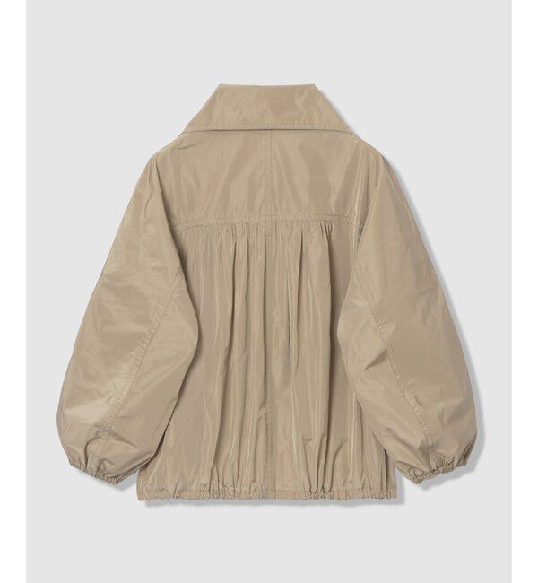 allureville「【ATELIER Line】メモリータフタスタンドカラーブルゾン」|ブルゾン・スタジャン|