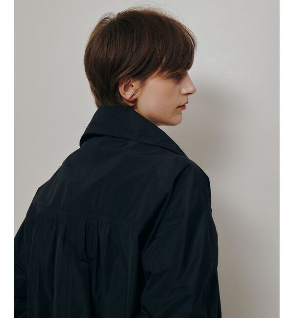 allureville「【ATELIER Line】メモリータフタスタンドカラーブルゾン」|ブルゾン・スタジャン|