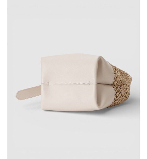 allureville「ラフィアコンビバケツバッグ」|ショルダー・メッセンジャー|