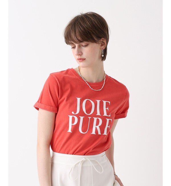 allureville「ピグメントダイクラシックロゴT」|Tシャツ・カットソー|