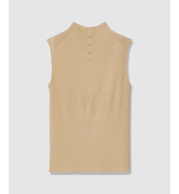 allureville「バック釦ディティールプルオーバー」|ニット・セーター|