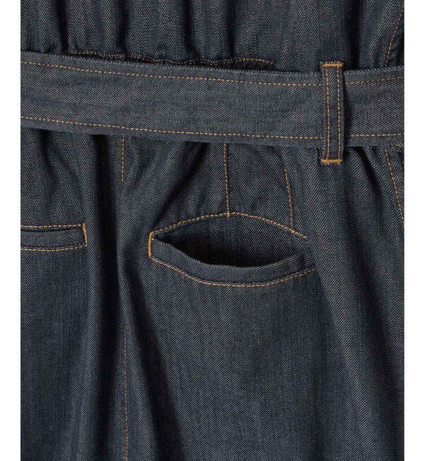 allureville「シャンブレーデニムライクワンピース」|ワンピース|