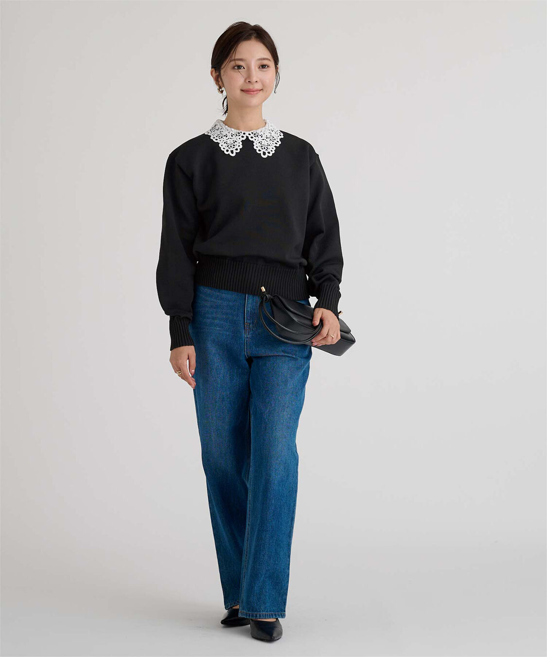 ur's「襟付きニットプルオーバー」|ニット・セーター|