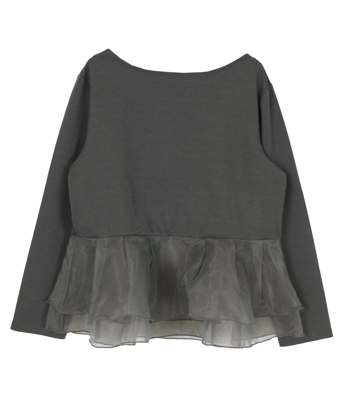 ur's「チュールドッキングペプラムプルオーバー」|Tシャツ・カットソー|