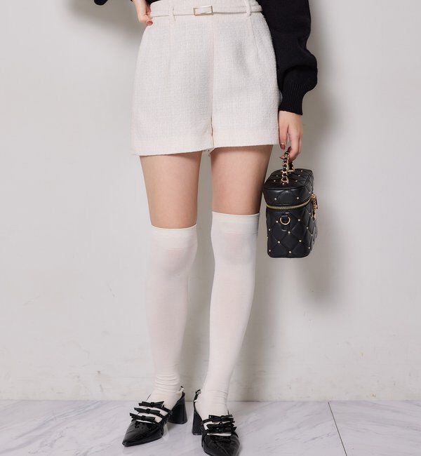  「ベルト付きショートパンツ」|その他|