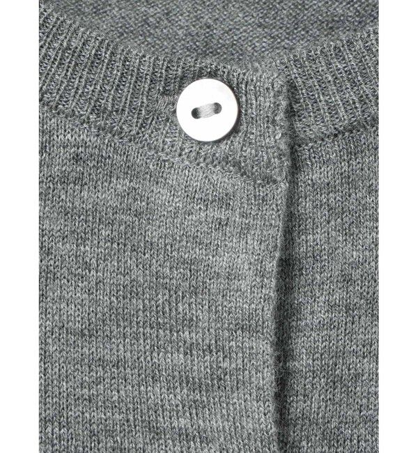 mizuiro ind「mizuiro ind クルーネックショートベスト」|ベスト・ジレ|