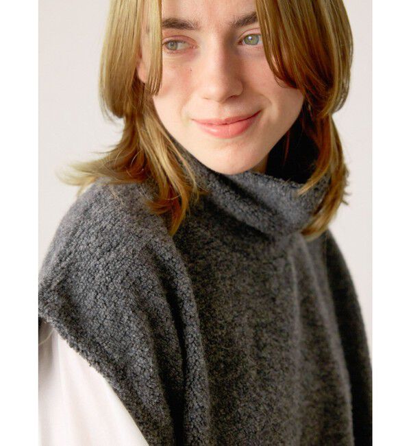 MidiUmi「MidiUmi パイルドローイングベスト」|ベスト・ジレ|