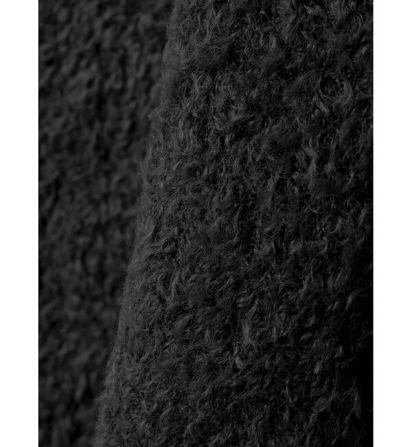 mizuiro ind「mizuiro ind へアリーVネックベスト」|ベスト・ジレ|