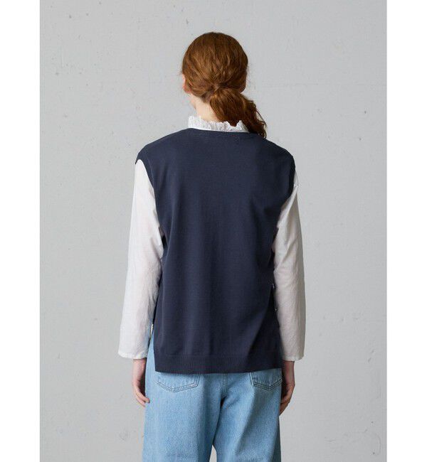 MidiUmi「MidiUmi ハイローVネックベスト」|ベスト・ジレ|