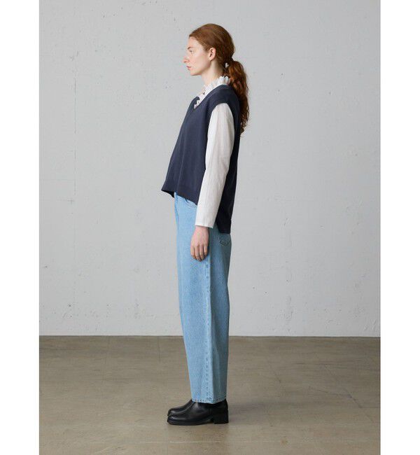 MidiUmi「MidiUmi ハイローVネックベスト」|ベスト・ジレ|