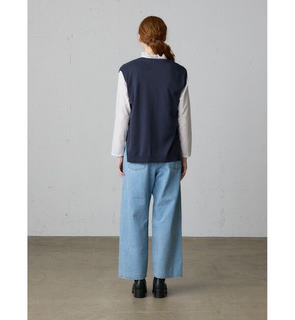 MidiUmi「MidiUmi ハイローVネックベスト」|ベスト・ジレ|