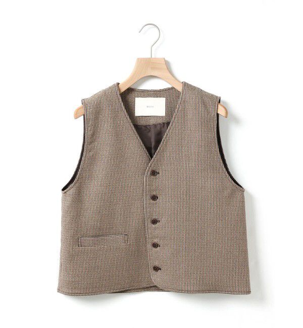 MidiUmi「MidiUmi Vネックベスト」|ベスト・ジレ|