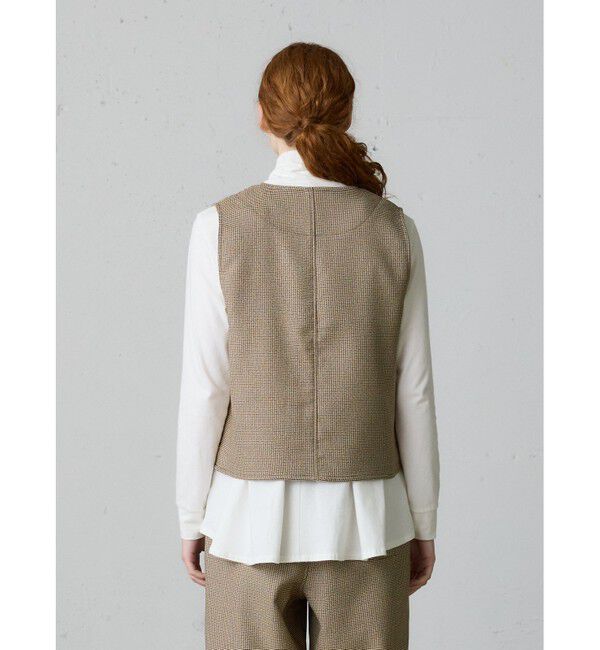 MidiUmi「MidiUmi Vネックベスト」|ベスト・ジレ|