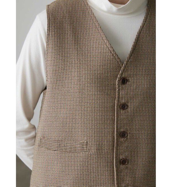 MidiUmi「MidiUmi Vネックベスト」|ベスト・ジレ|