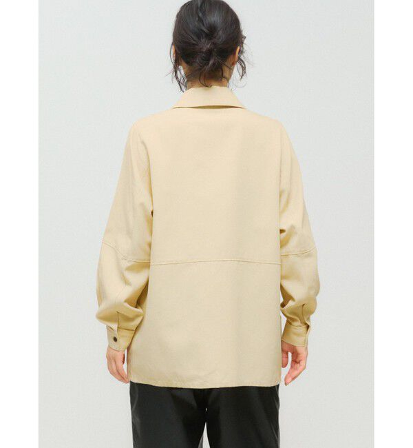 MIDIUMISOLID「MIDIUMISOLID for Ladies ダックロングシャツ」|シャツ・ブラウス|