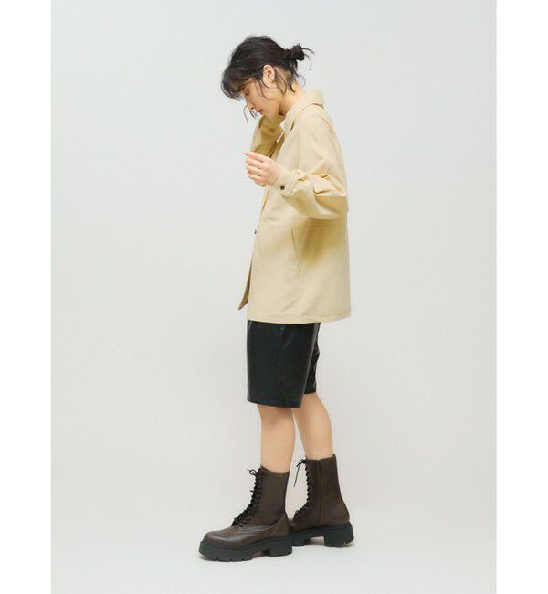 MIDIUMISOLID「MIDIUMISOLID for Ladies ダックロングシャツ」|シャツ・ブラウス|