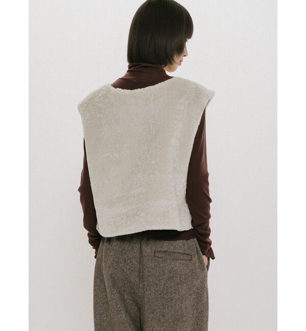 MIDIUMISOLID「MIDIUMISOLID for Ladies フリースファーベスト」|ベスト・ジレ|