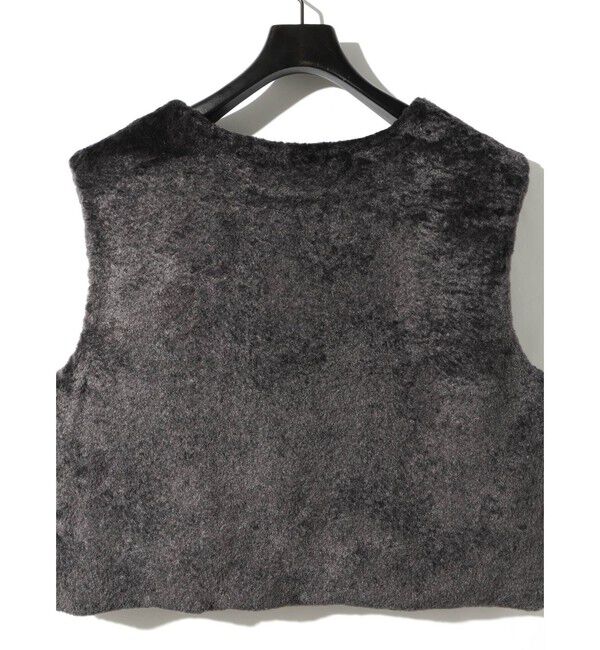 MIDIUMISOLID「MIDIUMISOLID for Ladies フリースファーベスト」|ベスト・ジレ|