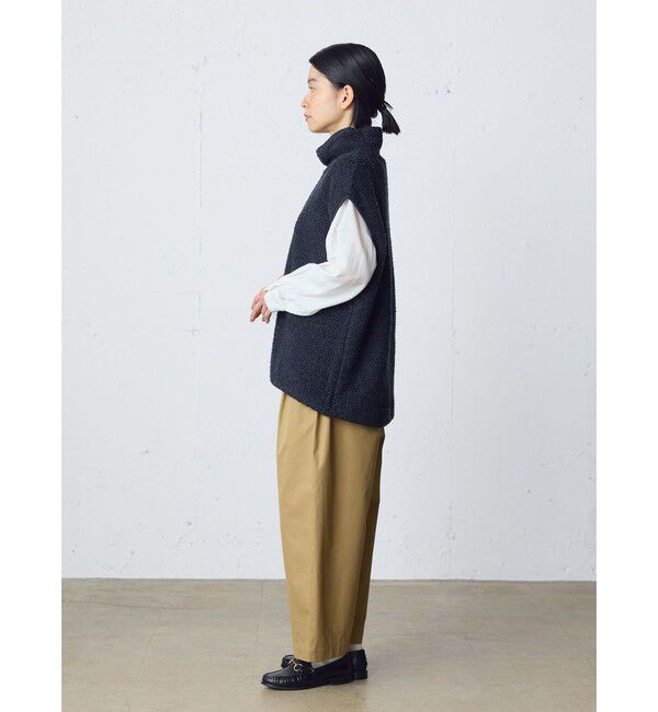 MidiUmi「MidiUmi パイルボアハイネックベスト」|ベスト・ジレ|