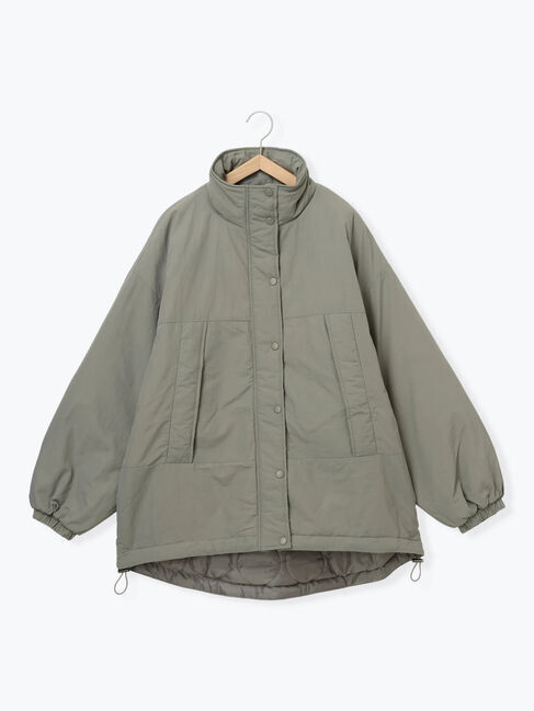 Samansa Mos2 blue「中綿モンスターコート」|その他|