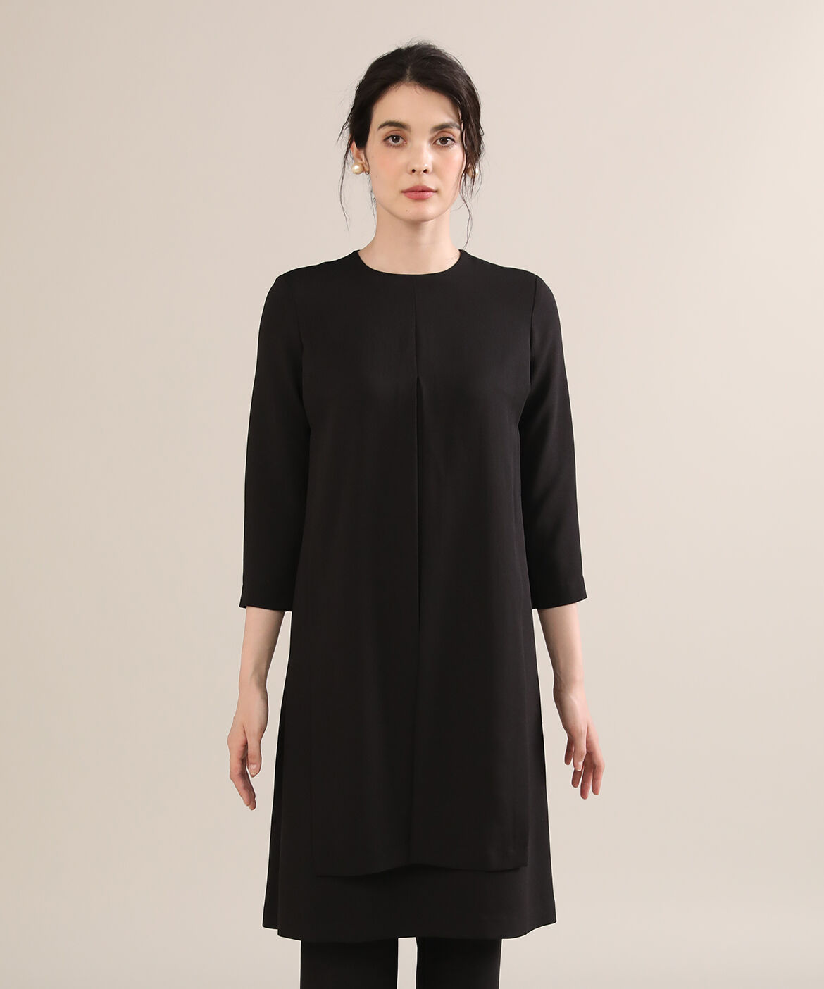 Maglie le cassetto「《M Maglie le cassetto》アレンジロングブラウス 」|チュニック|