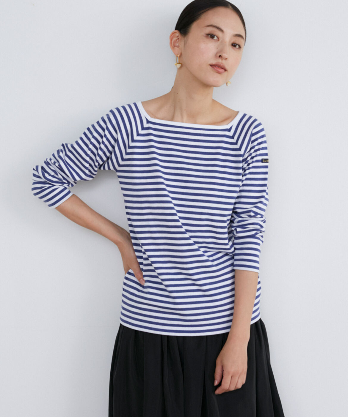 INED「 《SUPERIOR CLOSET》スクエアネックバスクシャツ《Le minor》」|Tシャツ・カットソー|