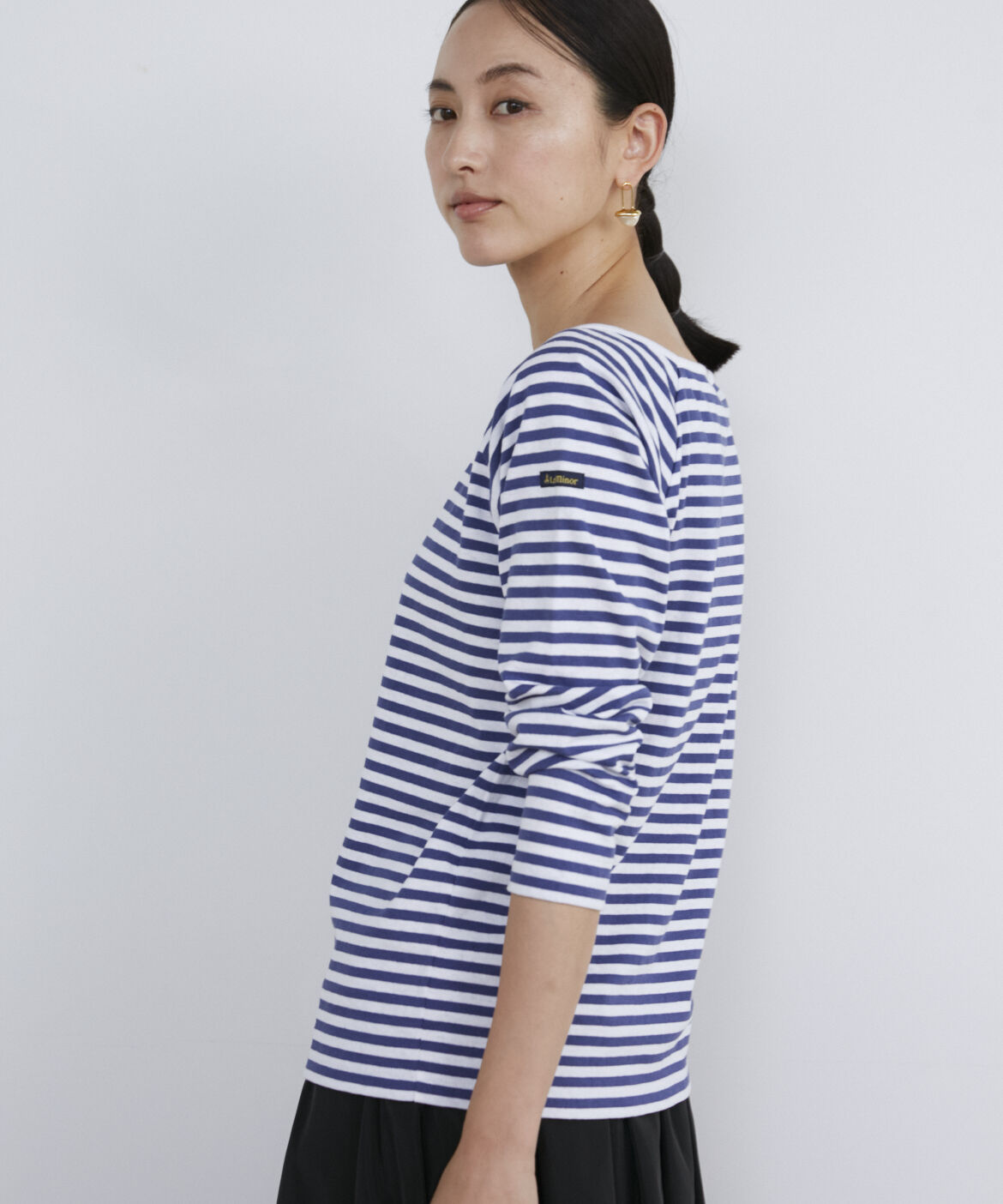 INED「 《SUPERIOR CLOSET》スクエアネックバスクシャツ《Le minor》」|Tシャツ・カットソー|