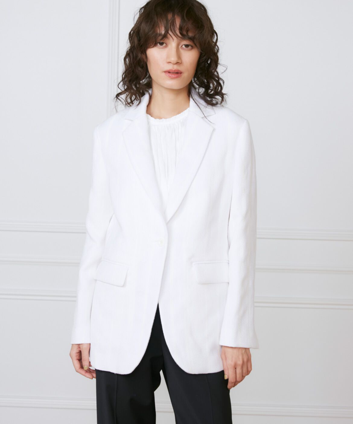 INED「1Bジャケット《la veille by SUPERIOR CLOSET》」|テーラードジャケット|