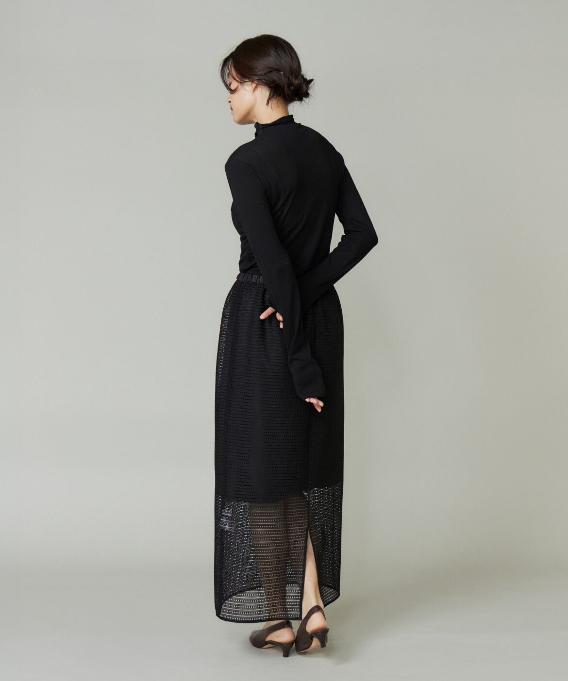 DAY by DAY it&rsquo;s international「シアーテレコハイネックプルオーバー」|Tシャツ・カットソー|