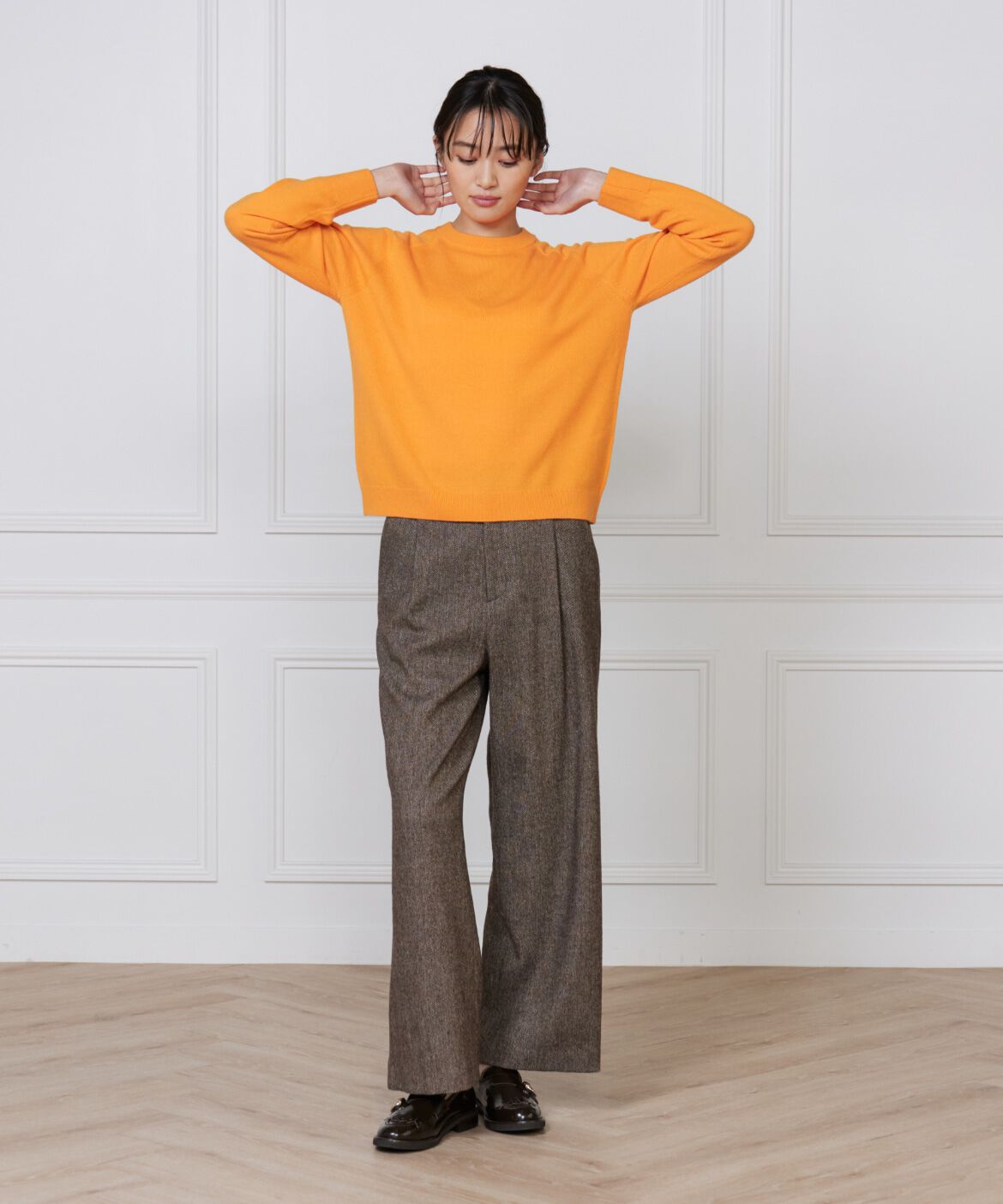 DAY by DAY it&rsquo;s international「カシミヤ混クルーネックプルオーバー《CASH5》」|ニット・セーター|