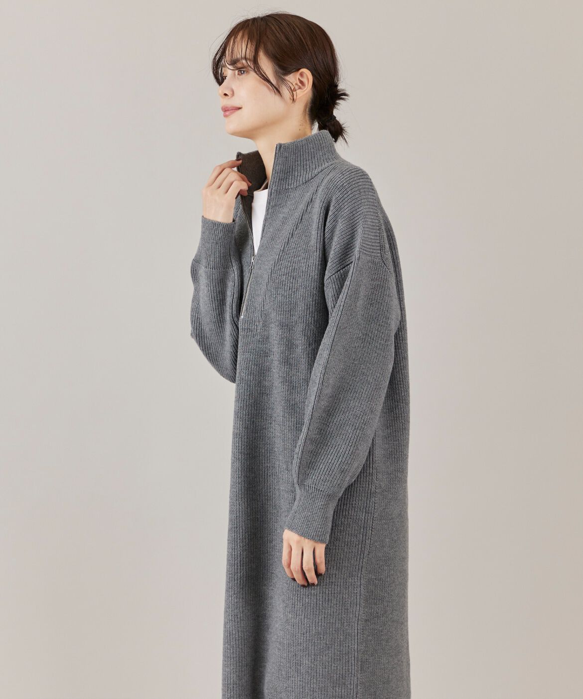 DAY by DAY it&rsquo;s international「ハーフジップニットワンピース」|ワンピース|