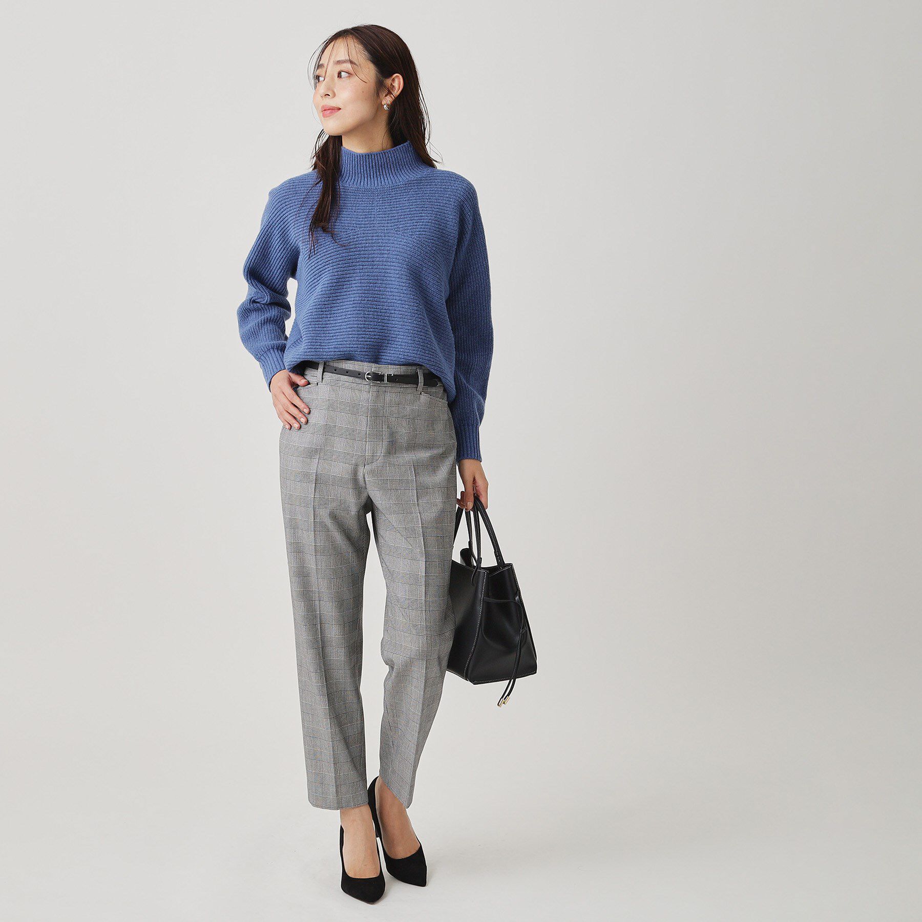 COUP DE CHANCE「【手洗い可／日本製／温かく軽い】ミドルゲージニットトップス」|ニット・セーター|