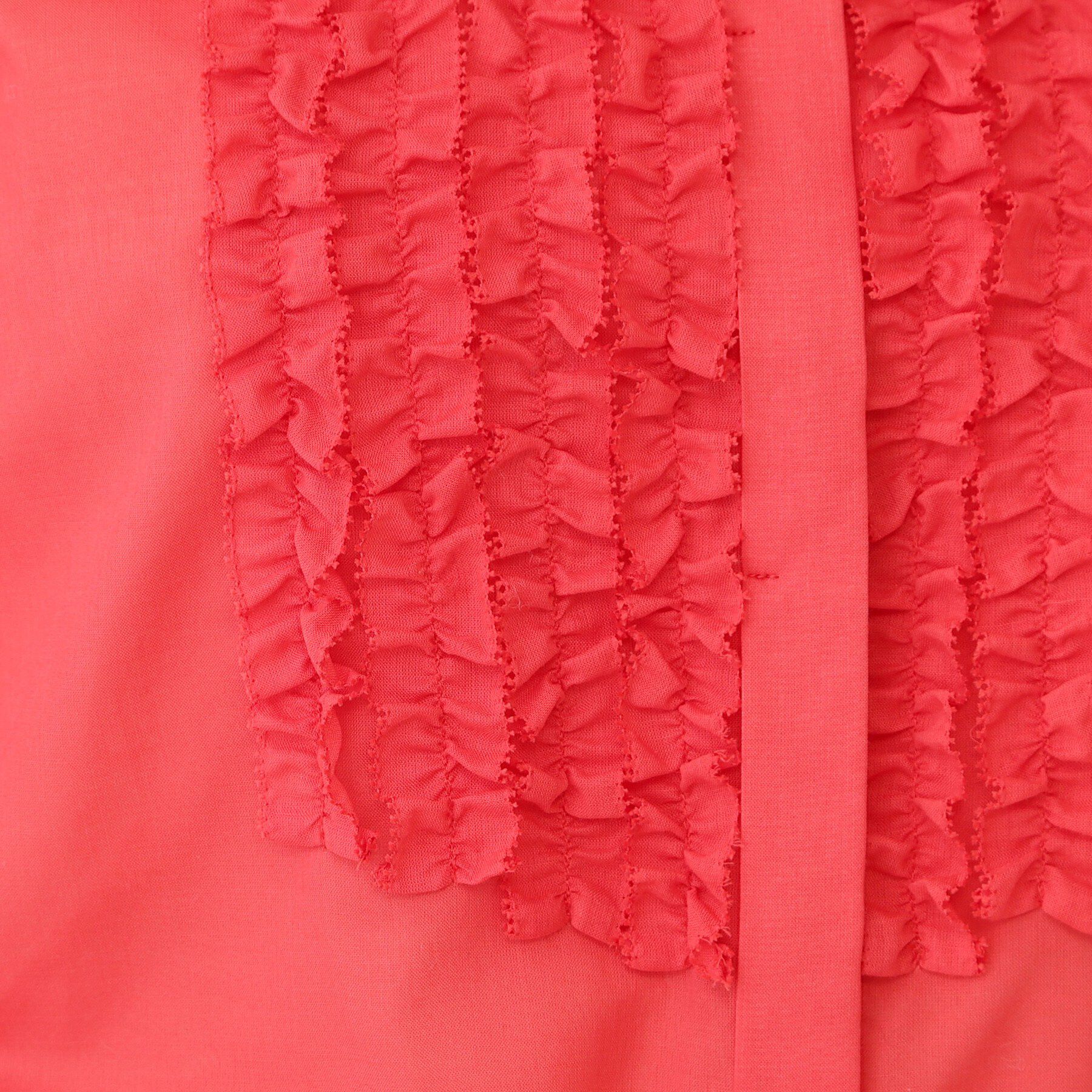 COUP DE CHANCE「【手洗い可/きれいめ】シアーローンフリルブラウス」|シャツ・ブラウス|