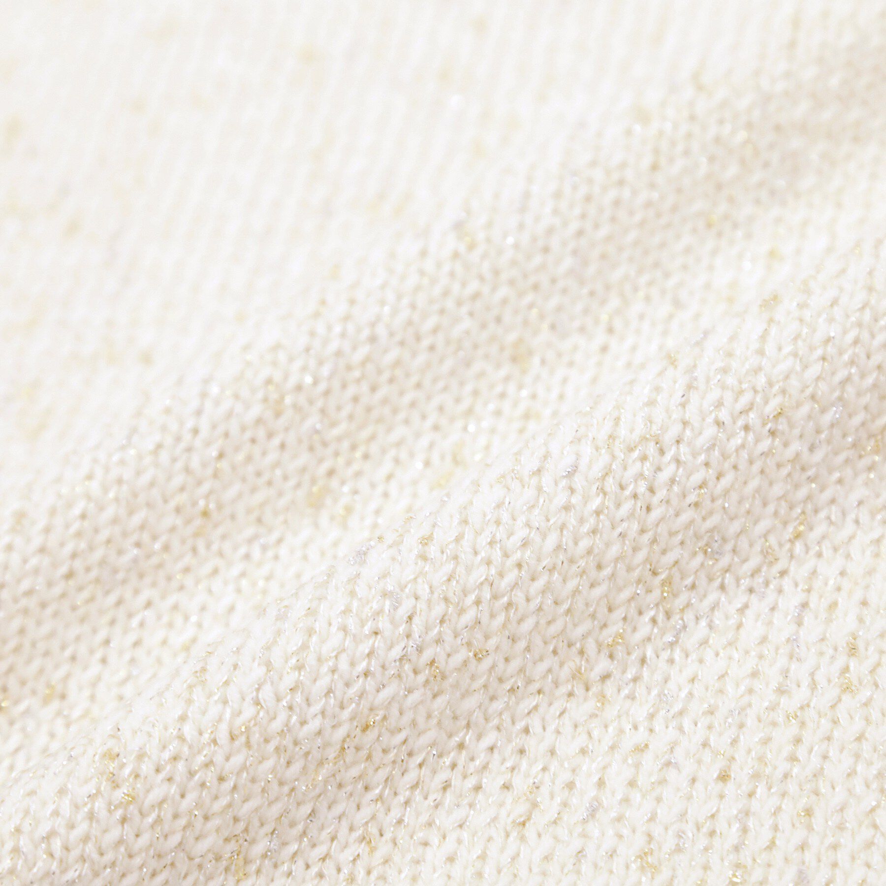 COUP DE CHANCE「【手洗い可】ラメ混Vネックニット」|ニット・セーター|