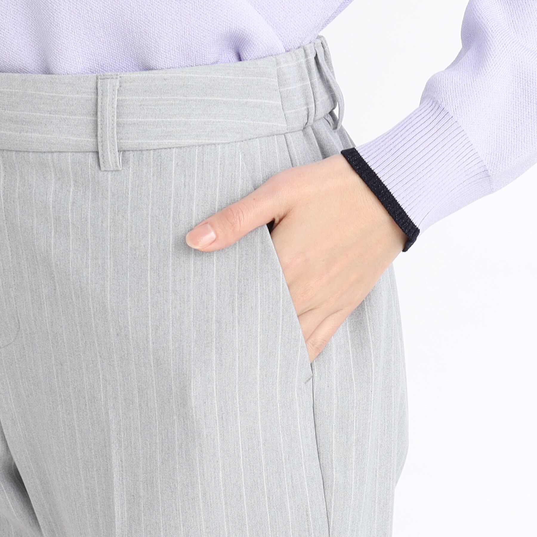 Reflect「【WEB限定カラーあり／私のパンツ／手洗い可】ストレッチテーパードパンツ」|その他|