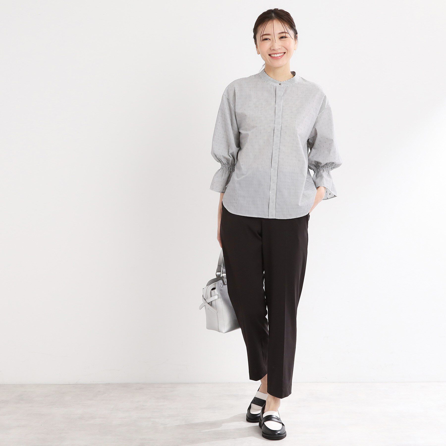 Reflect「【洗える】キャンディースリーブブラウス」|シャツ・ブラウス|