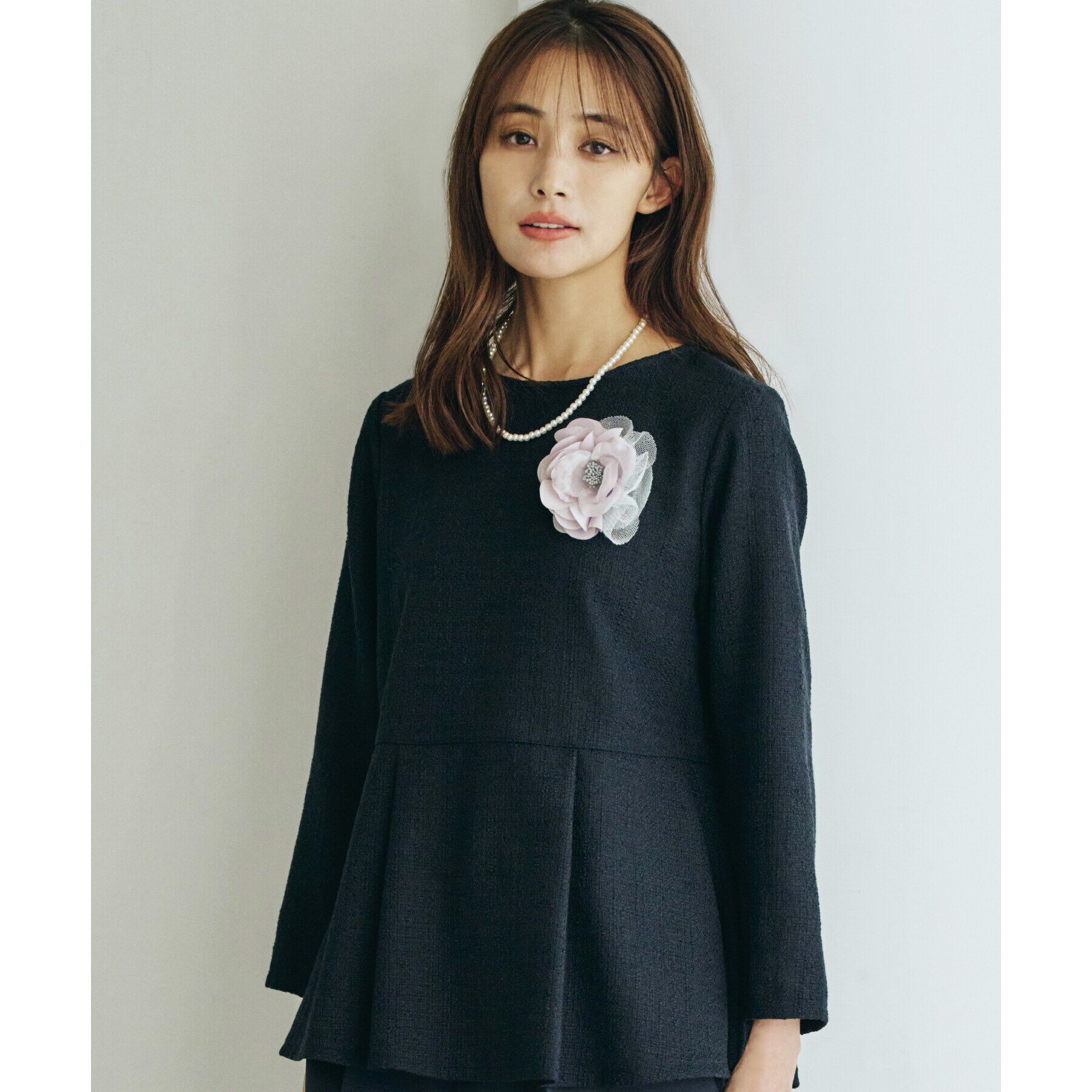 grove「【セレモニー対応】フラワーシフォンコサージュ」|ブローチ・コサージュ|