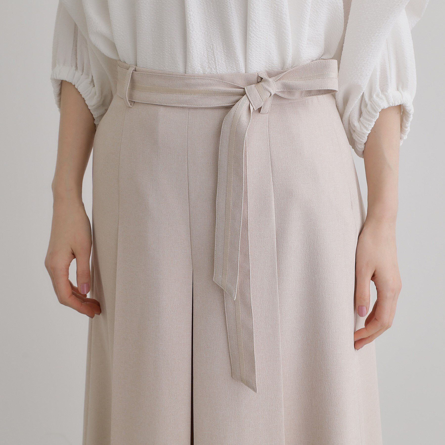 grove「サッシュベルトスカートライクパンツ」|その他|