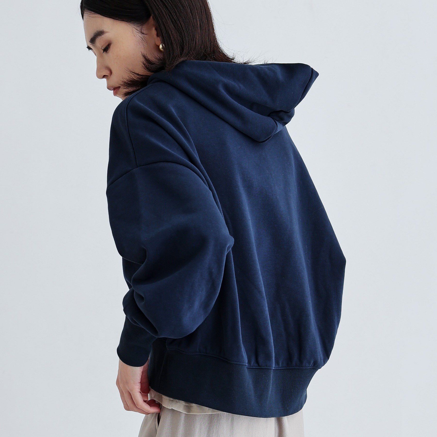GALLEST「ドロップショルダーロゴ裏毛パーカ」|パーカー|