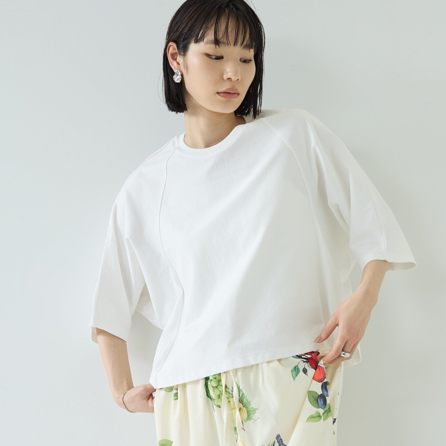 GALLEST「オーバーサイズラグランカットソー」|Tシャツ・カットソー|