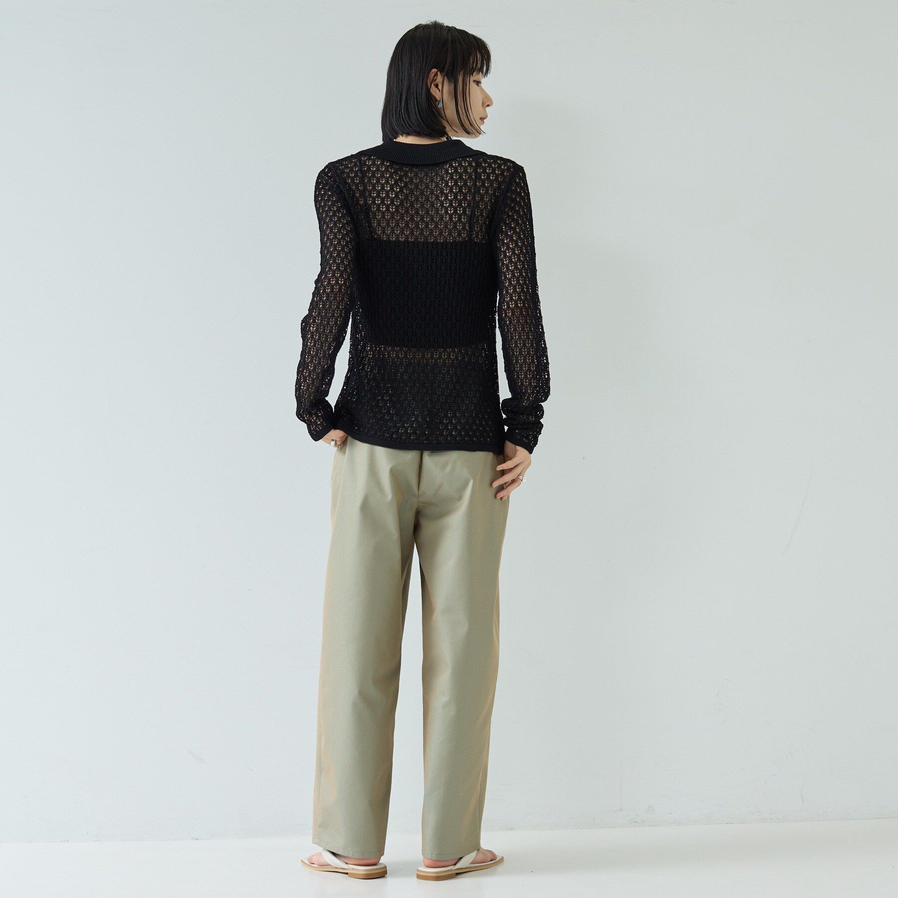 GALLEST「フロントタックチノパン」|その他|