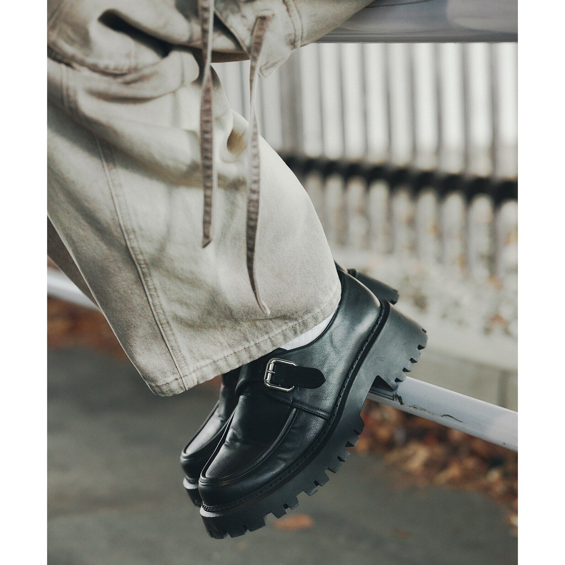 tk.TAKEO KIKUCHI「モンクストラップタンクソールシューズ」|その他|