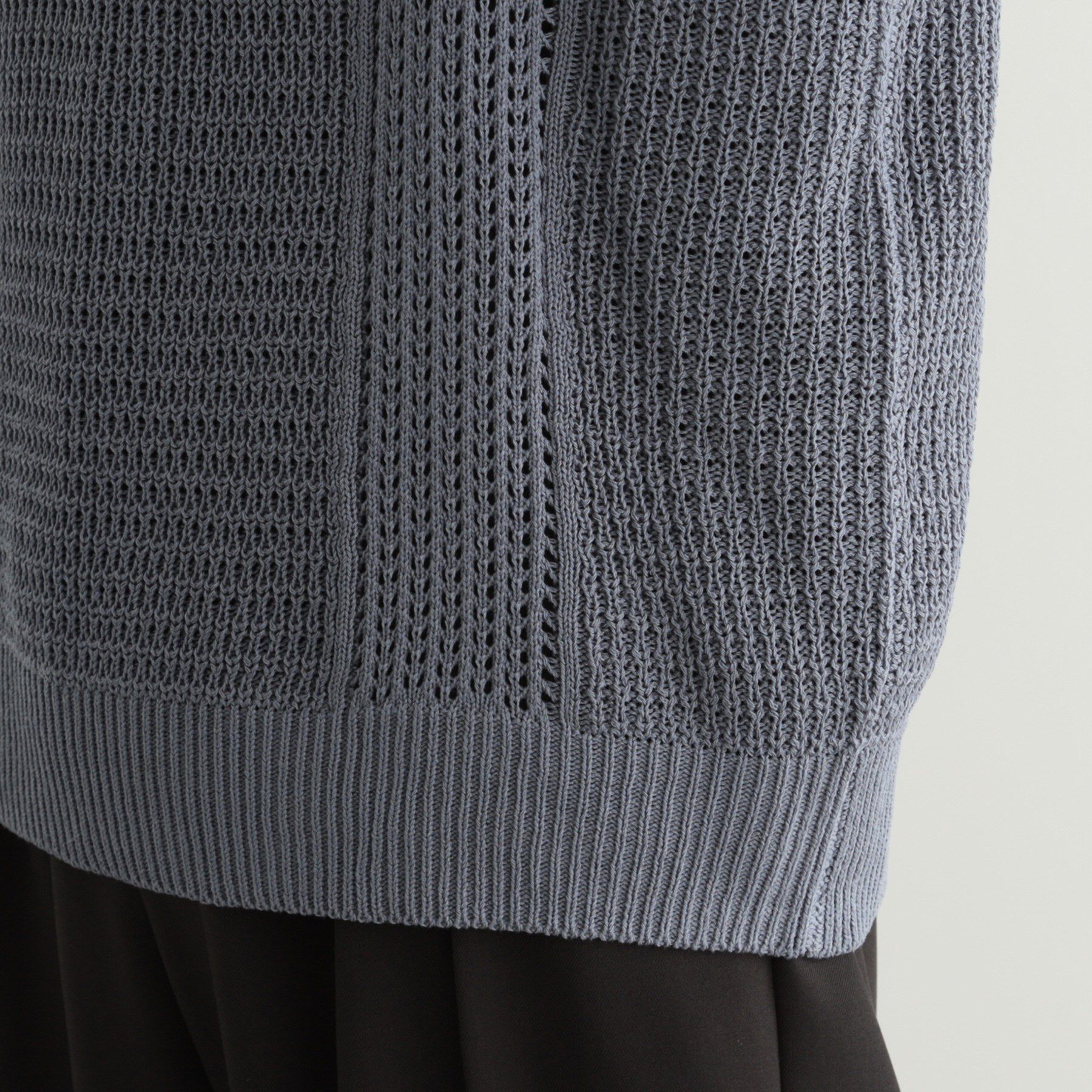 tk.TAKEO KIKUCHI「リネンライクニットポロシャツ」|ニット・セーター|